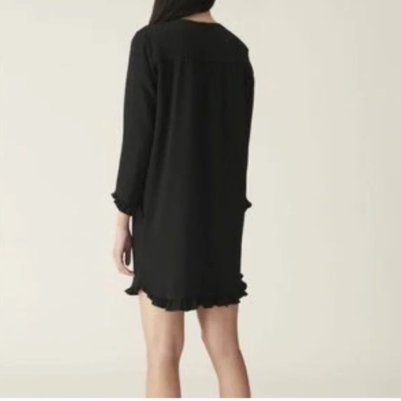 GANNI black clark dress, S,  G964 - Picture 3 of 7